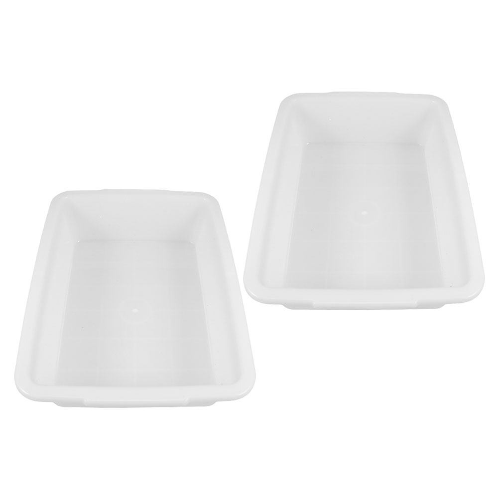 Medical Lab Design - 2Pcs Plastic Laboratory Organizer Tray Rectangular