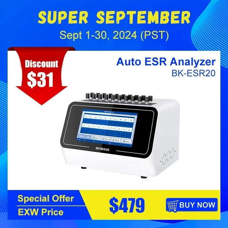 NEW BK-ESR20 Fully Automated E - Medical Lab Instruments ulasan dan harga