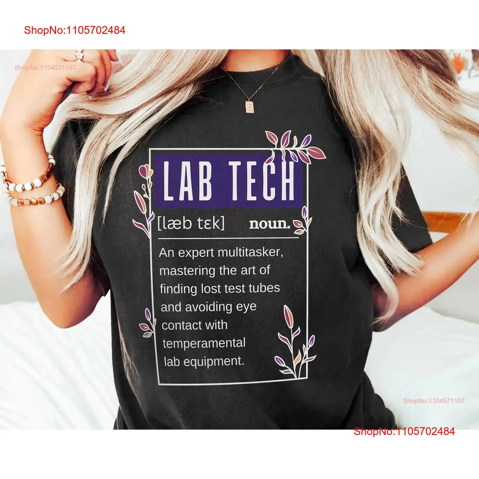 Funny Lab Tech T Shirt Laborat - Medical Lab Technician ulasan dan harga